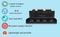 NÖRDIC speaker switch for four pairs of speakers