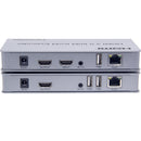 NÖRDIC system extender for HDMI 4K60Hz with loop out 2xUSB and R/L stereo over Cat6 up to 60m