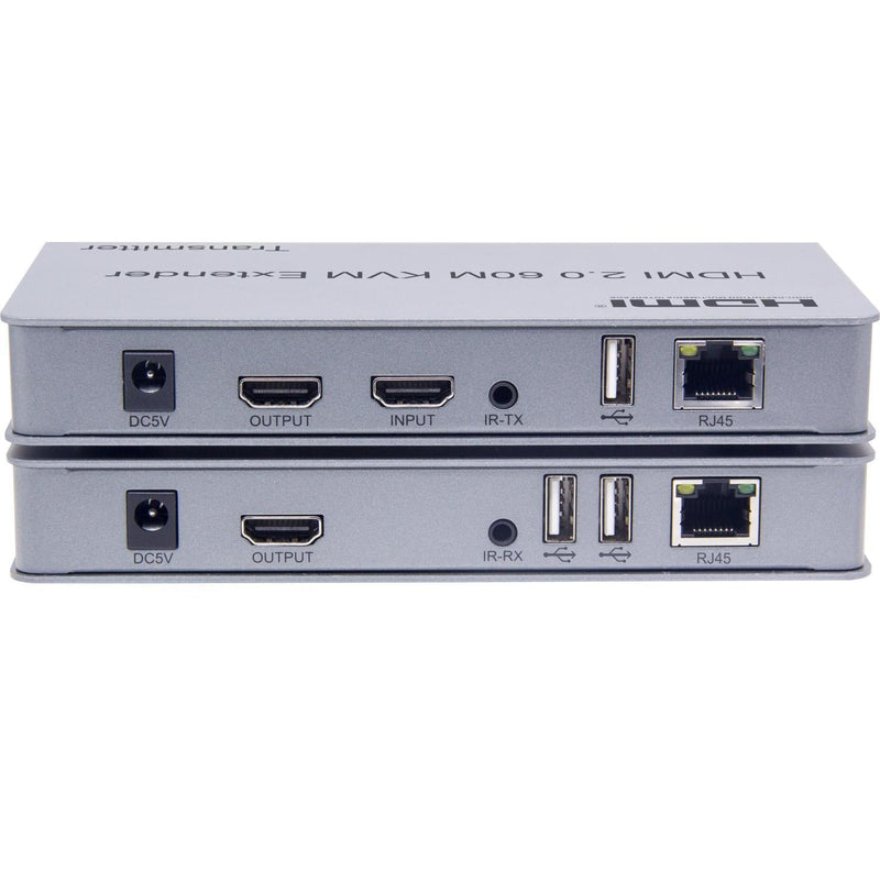 NÖRDIC system extender for HDMI 4K60Hz with loop out 2xUSB and R/L stereo over Cat6 up to 60m