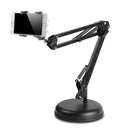 NÖRDIC universal table stand for mobile phone metal rotatable 360 up to 10cm smartphone