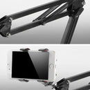 NÖRDIC universal table stand for mobile phone metal rotatable 360 up to 10cm smartphone