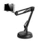 NÖRDIC universal table stand for mobile phone metal rotatable 360 up to 10cm smartphone