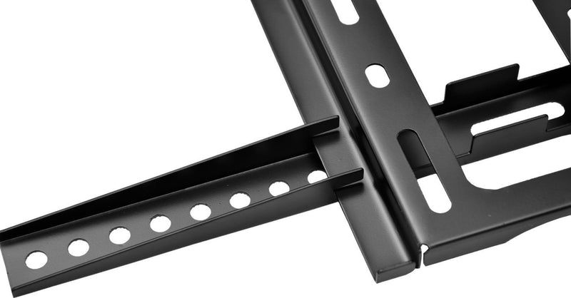 NÖRDIC wall mount for screen/TV, 32"-70", fixed/fixed, max 50 kg, VESA compatible up to 600x400, black 