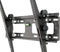 NÖRDIC wall mount for screen/TV, 32"-70", tiltable, max 50 kg, VESA compatible up to 600x400, black 