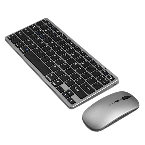 NÖRDIC wireless Bluetooth and 2.4G mouse and keyboard kit US layout