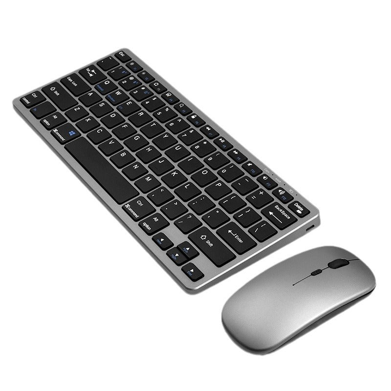 NÖRDIC wireless Bluetooth and 2.4G mouse and keyboard kit US layout