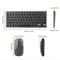 NÖRDIC wireless Bluetooth and 2.4G mouse and keyboard kit US layout