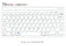 NÖRDIC wireless Bluetooth and 2.4G mouse and keyboard kit US layout