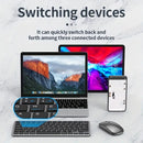 NÖRDIC wireless Bluetooth and 2.4G mouse and keyboard kit US layout