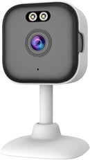 NÖRDIC 2K Surveillance Camera, WiFi compatible for indoor use with 32GB SD card, 5GHz & 2.4GHz support for AI Starlight Color Night Vision, AI Person & Motion Detection