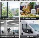NÖRDIC 2K Surveillance Camera, WiFi compatible for indoor use with 32GB SD card, 5GHz & 2.4GHz support for AI Starlight Color Night Vision, AI Person & Motion Detection