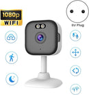 NÖRDIC 2K Surveillance Camera, WiFi compatible for indoor use with 32GB SD card, 5GHz & 2.4GHz support for AI Starlight Color Night Vision, AI Person & Motion Detection