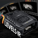 NVS-40 Telescope 4K HD Binoculars with Night Vision 6X Digital Zoom 300m Hunting Camping Scope Clock Observing Objects