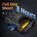 NVS-40 Telescope 4K HD Binoculars with Night Vision 6X Digital Zoom 300m Hunting Camping Scope Clock Observing Objects