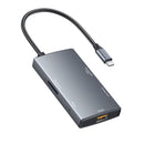 NÖRDIC USB-C 3.2 Card Reader 1x SD 4.0, 1x MicroSD 4.0, 1x CFexpress Type A, 1x USB-C 3.2 10Gbps, 1x USB-A 3.2 10Gbps, UHS-II