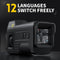 Nvs-20 4K HD digital infrared night vision camera, small and portable for outdoor use at night with optical image, 6x zoom.