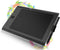 Professional graphic drawing tablet with 12+16 programmable keys. Compatible with Windows Mac Android and it is battery-free