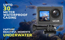 SJCAM SJ4000Dual Screen 4K 30fps Action camera, Wifi, Dual screen, Waterproof shell. portable
