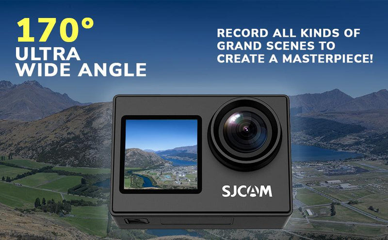 SJCAM SJ4000Dual Screen 4K 30fps Action camera, Wifi, Dual screen, Waterproof shell. portable