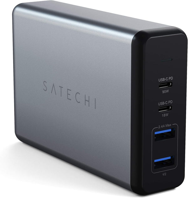 Satechi 108W Pro USB-C PD Desktop Charging Station – 2xUSB-C PD & 2xUSB A Ports