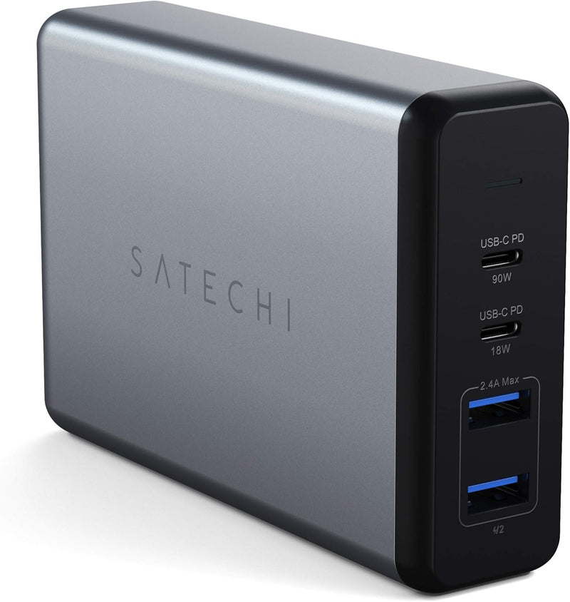 Satechi 108W Pro USB-C PD Desktop Charging Station – 2xUSB-C PD & 2xUSB A Ports