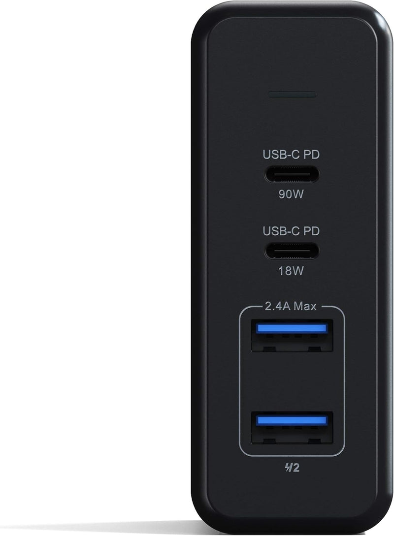 Satechi 108W Pro USB-C PD Desktop Charging Station – 2xUSB-C PD & 2xUSB A Ports