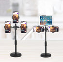 Table stand for three mobile phones