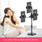 Table stand for three mobile phones