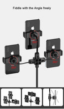 Table stand for three mobile phones