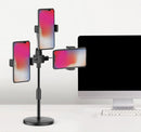 Table stand for three mobile phones