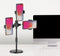 Table stand for three mobile phones