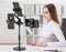 Table stand for three mobile phones