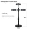 Table stand for three mobile phones