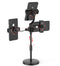 Table stand for three mobile phones