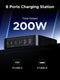 UGREEN 200W USB-C Charger, Nexode 6-Port GaN Desktop Charger