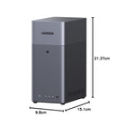 UGREEN NASync DH2300 2-Bay NAS (2xSATA 3.5"/2.5"), 64TB Maximum Storage, 4/8GB RAM, 1GbE LAN, NFC One-Touch, AI Photo Album, Beginner-Friendly Home NAS