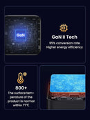 UGREEN Nexode 100W GaN USB-C 4-port charger, for MacBook Pro/Air, iPad Pro, iPhone 17/16/15 series, Galaxy S25/S24, Pixel 10/9, Steam Deck, Pixelbook