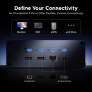 UGREEN Revodok Max Thunderbolt 5 Docking Station 13-in-1, 120Gbps, 3xTB5 Ports, 8K@60Hz/6K@60Hz/4K@240Hz, 140W Charging and 2.5Gbps Ethernet