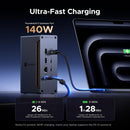 UGREEN Revodok Max Thunderbolt 5 Docking Station 13-in-1, 120Gbps, 3xTB5 Ports, 8K@60Hz/6K@60Hz/4K@240Hz, 140W Charging and 2.5Gbps Ethernet