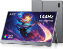 16.1" Portable USB Monitor 1920×1080p 144Hz, HDR, 106% sRGB, Ultra-Thin with Carrying Bag, for Laptop/PC/Mac/PS3/PS4/PS5/Xbox
