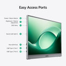 16.1" Portable USB Monitor 1920×1080p 60Hz, USB-C/HDMI, IPS, 100% sRGB, Eye-Care Screen, Adjustable Kickstand, for Laptop/PC/Mac/PS3/PS4/PS5/Xbox