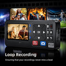 Video to Digital Converter 4K HDMI/CVBS/VGA/YPBPR Input Video Recorder from VCR, DVD, VHS, Hi8, Camcorders – 4K Recording 1080P 60FPS