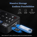 Digital recorder for recording from VHS tapes, VCR, DVR, DVD, Hi8, DV player, RCA, CVBS, TV box, camcorder, gaming consoles to USB or MicroSD card