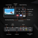 Digital recorder for recording from VHS tapes, VCR, DVR, DVD, Hi8, DV player, RCA, CVBS, TV box, camcorder, gaming consoles to USB or MicroSD card