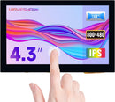 Waveshare 4.3-inch LCD Touch Screen for Raspberry Pi 5/4B/3B+/3A+/3B/2B/B+/A+ 800 × 480 IPS
