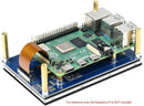 Waveshare 4.3-inch LCD Touch Screen for Raspberry Pi 5/4B/3B+/3A+/3B/2B/B+/A+ 800 × 480 IPS