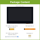 Waveshare 4.3-inch LCD Touch Screen for Raspberry Pi 5/4B/3B+/3A+/3B/2B/B+/A+ 800 × 480 IPS