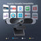 Webcam 4K30fps 8MP with Autofocus, Dual Microphone and Tripod