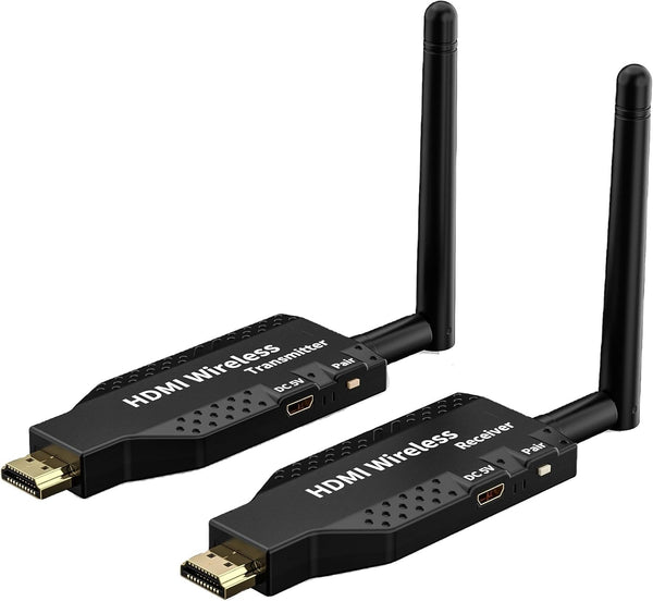 NÖRDIC Wireless HDMI Extender Transmitter/Receiver 1080P HD 5G Wifi for Laptop to TV PC Monitor Projector 50m