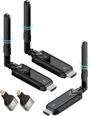 Wireless HDMI Transmitter/Receiver 1 to 2, 1080P 60Hz 400 m